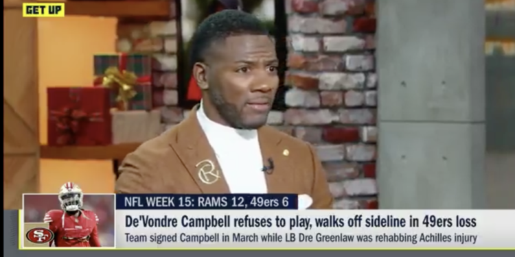De’Vondre Campbell’s Football Career in Question After Refusing to Play, Ryan Clark Says There’s No Excuse